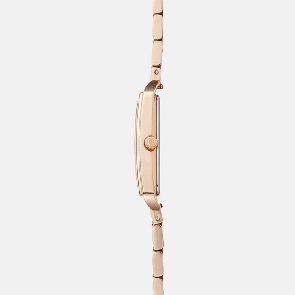 Kamille Fushsia Women Quartz White Dial Analog Stainless Steel Watch V293LXVISV