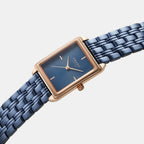 Kamille Bahama Women Quartz Blue Dial Analog Stainless Steel Watch V293LXVLSL