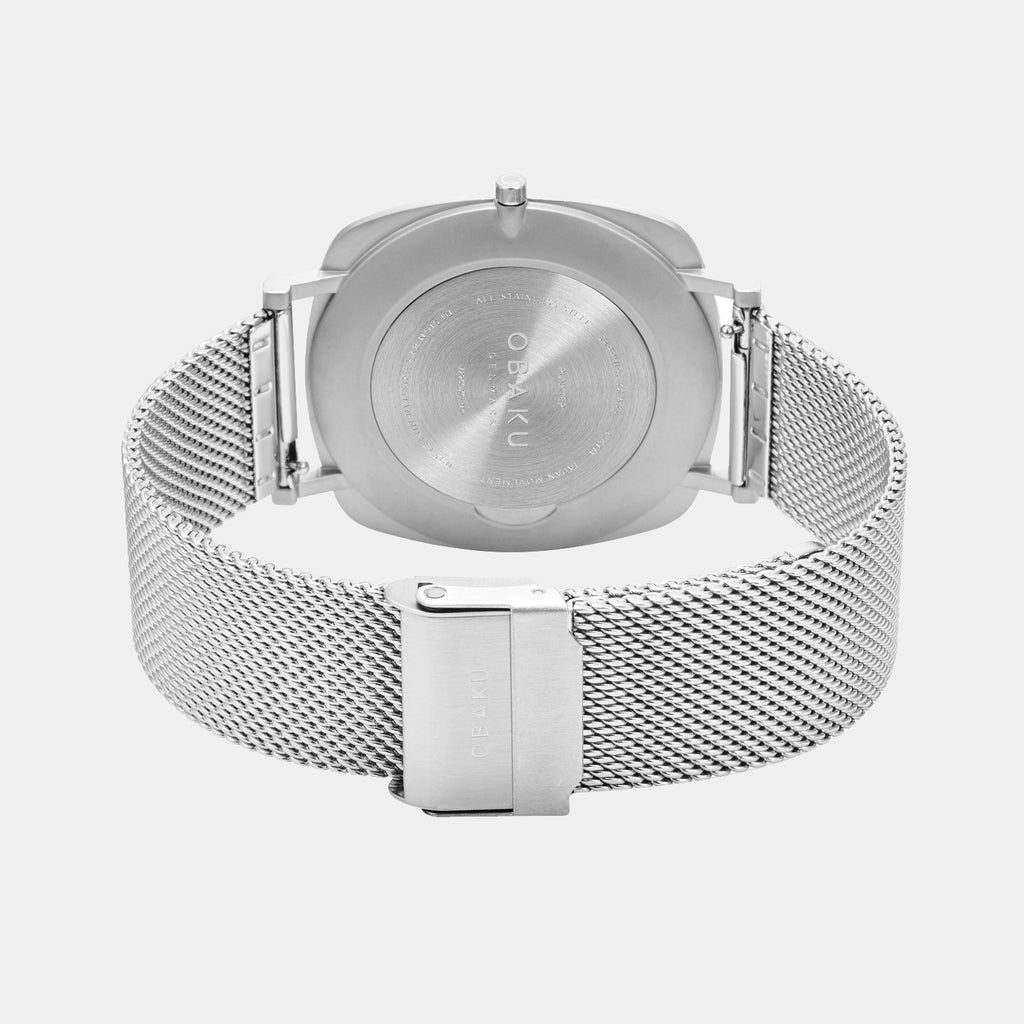 Punkter Arctic Men Quartz Blue Dial Analog Mesh Watch V296GXCLMC