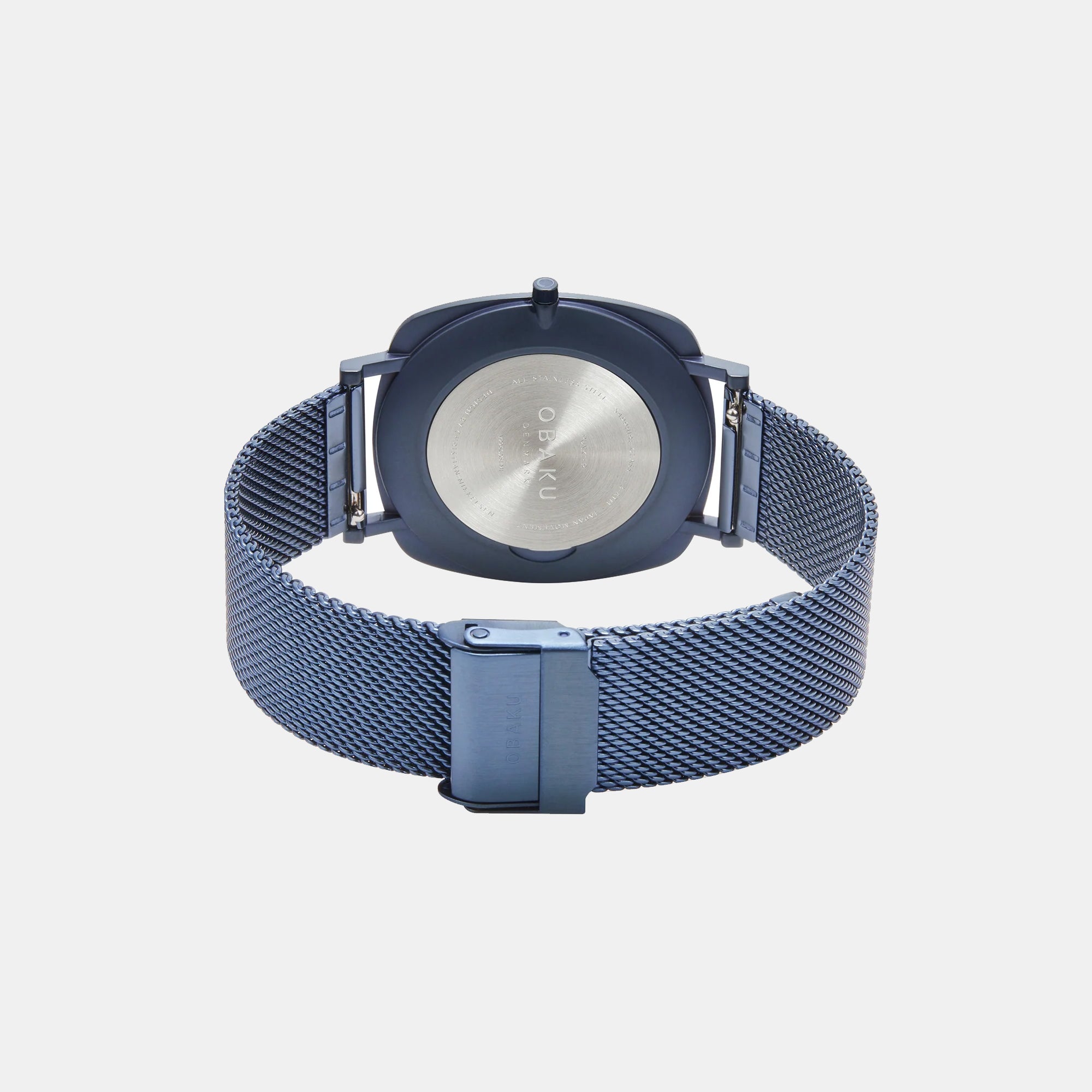 Obaku Stainless Steel Round watch