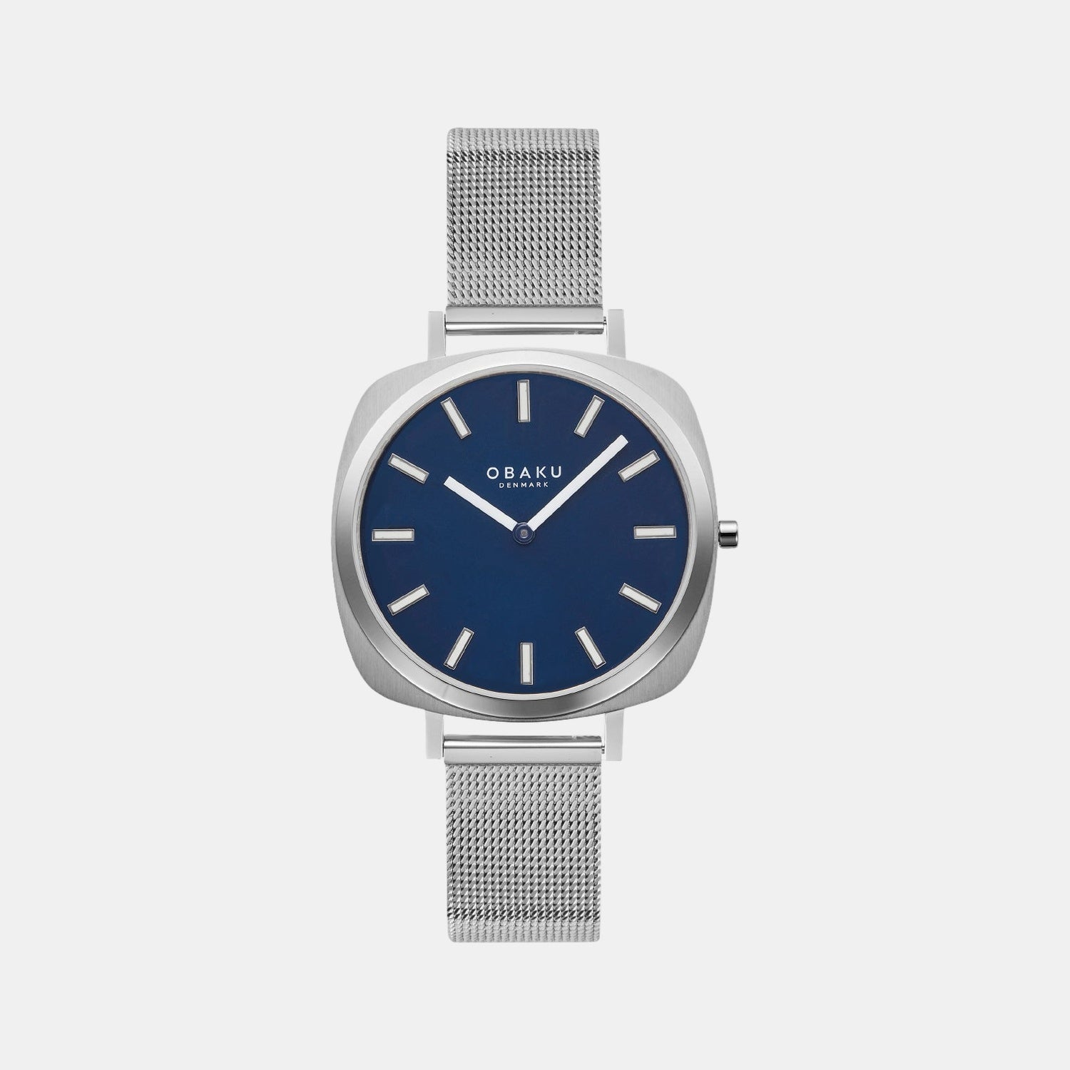 Punkter Lille Women Quartz Blue Dial Analog Mesh Watch V296LXCLMC