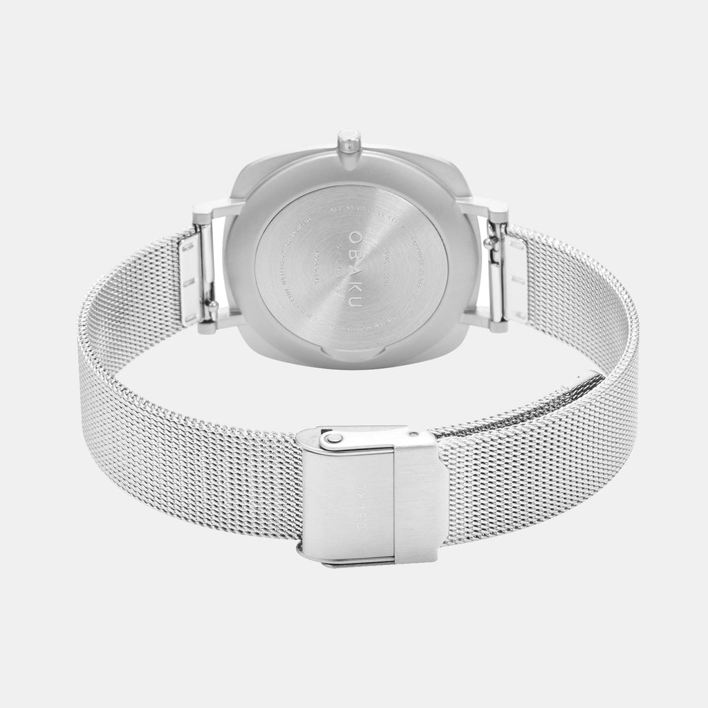 Punkter Lille Women Quartz Blue Dial Analog Mesh Watch V296LXCLMC