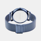 Chia Marine Men Quartz Blue Dial Analog Stainless Steel Watch V298GDLLML