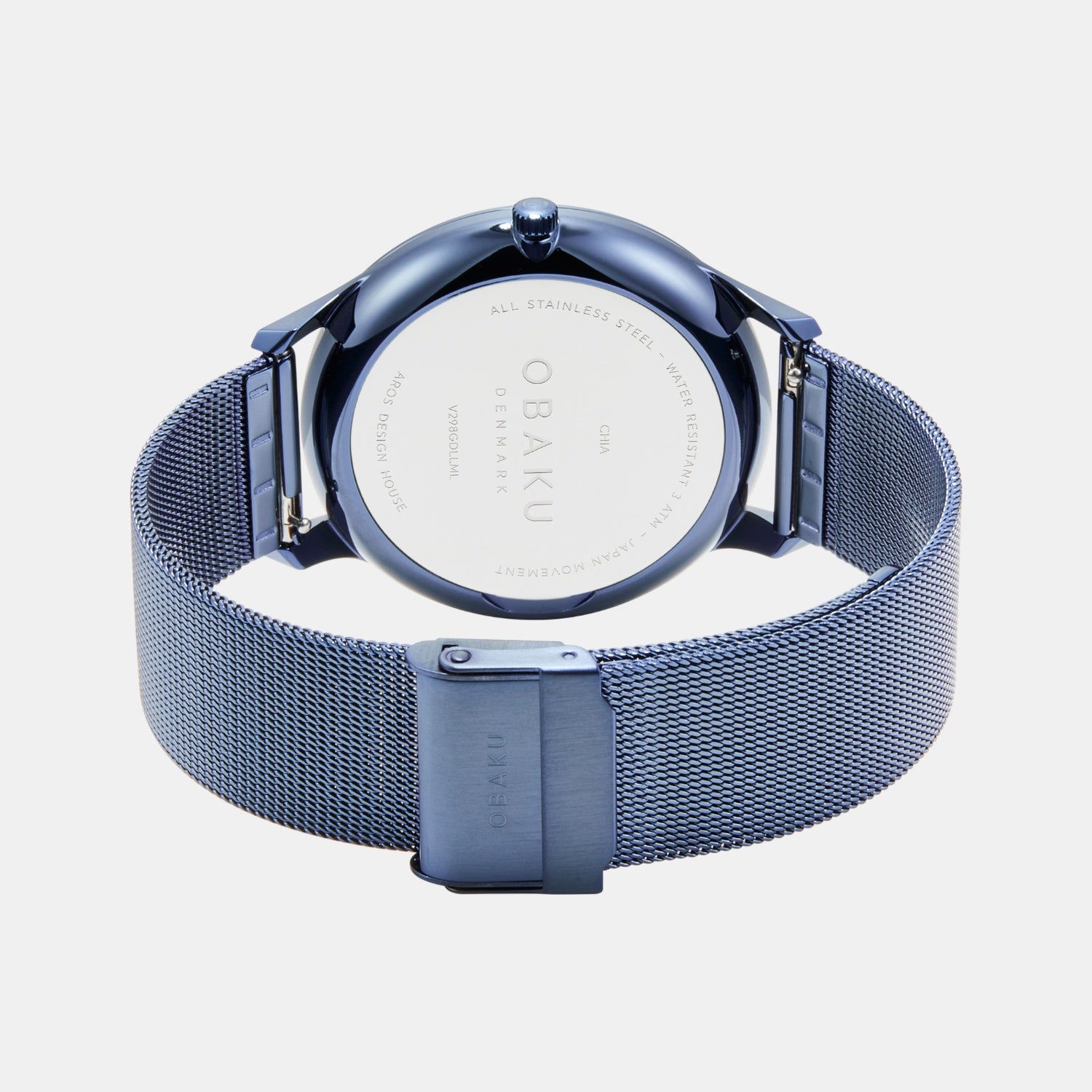 Chia Marine Men Quartz Blue Dial Analog Stainless Steel Watch V298GDLLML