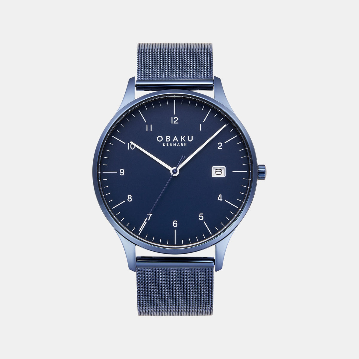 Chia Marine Men Quartz Blue Dial Analog Stainless Steel Watch V298GDLLML