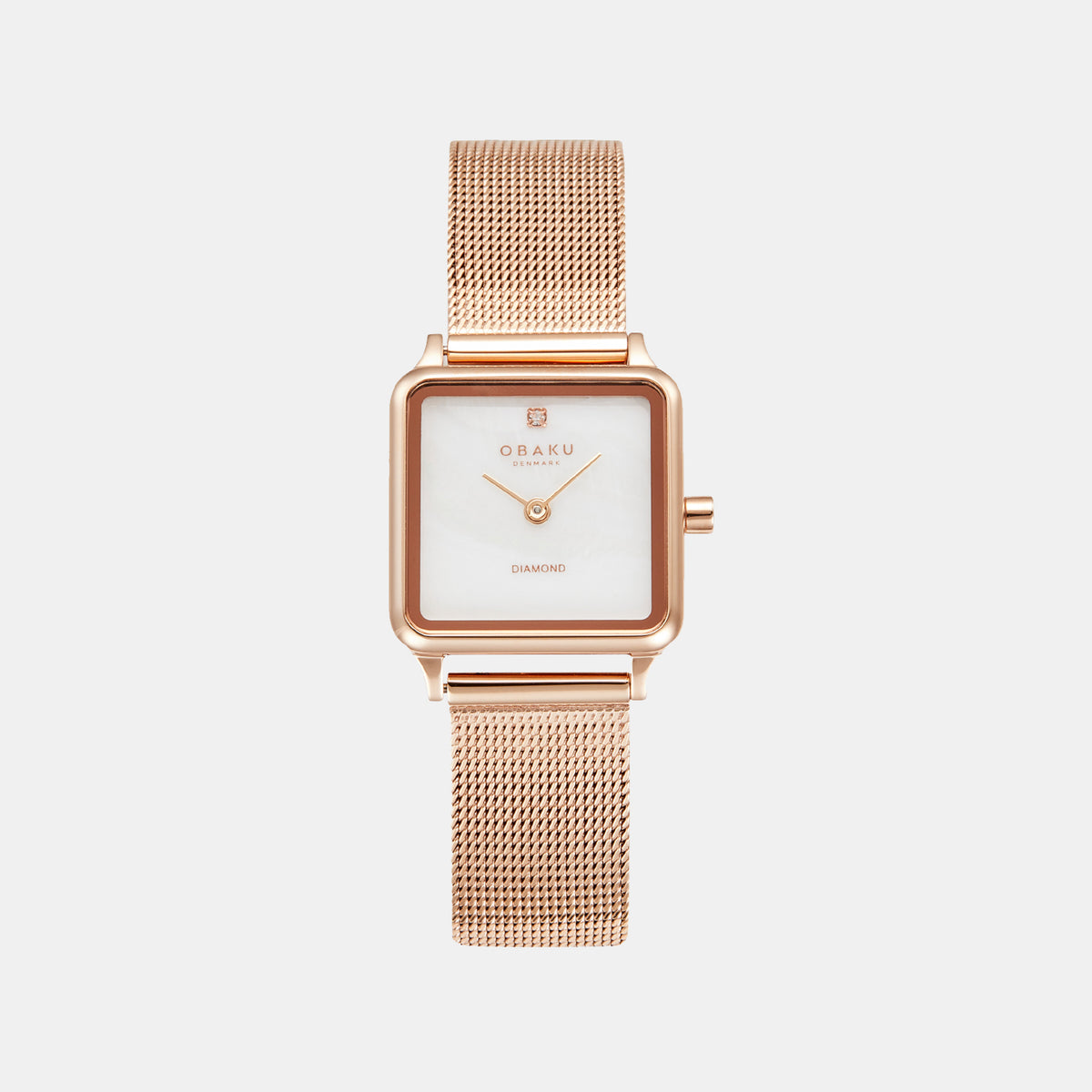 Adamas Women Quartz White Dial Analog Mesh Watch V301LXVWMV