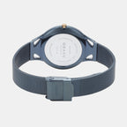 Pergament Women Quartz Blue Dial Analog Stainless Steel Watch V302LXLLML