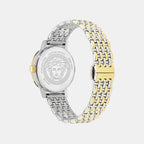 Women Quartz Green Dial Analog Stainless Steel Watch VE0A00325