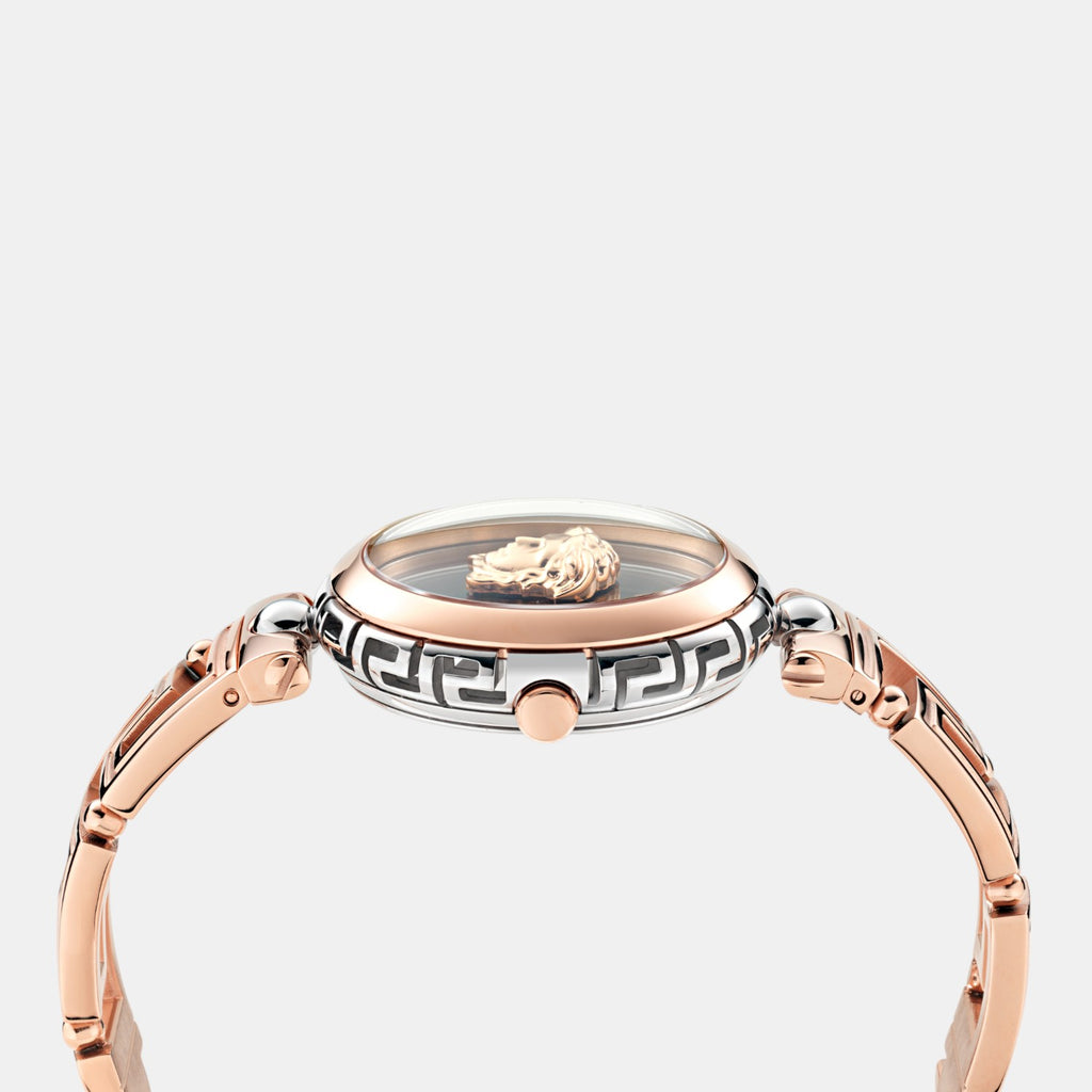 Women Quartz Green Dial Analog Stainless Steel Watch VE0B00425