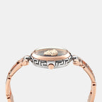 Women Quartz Green Dial Analog Stainless Steel Watch VE0B00425