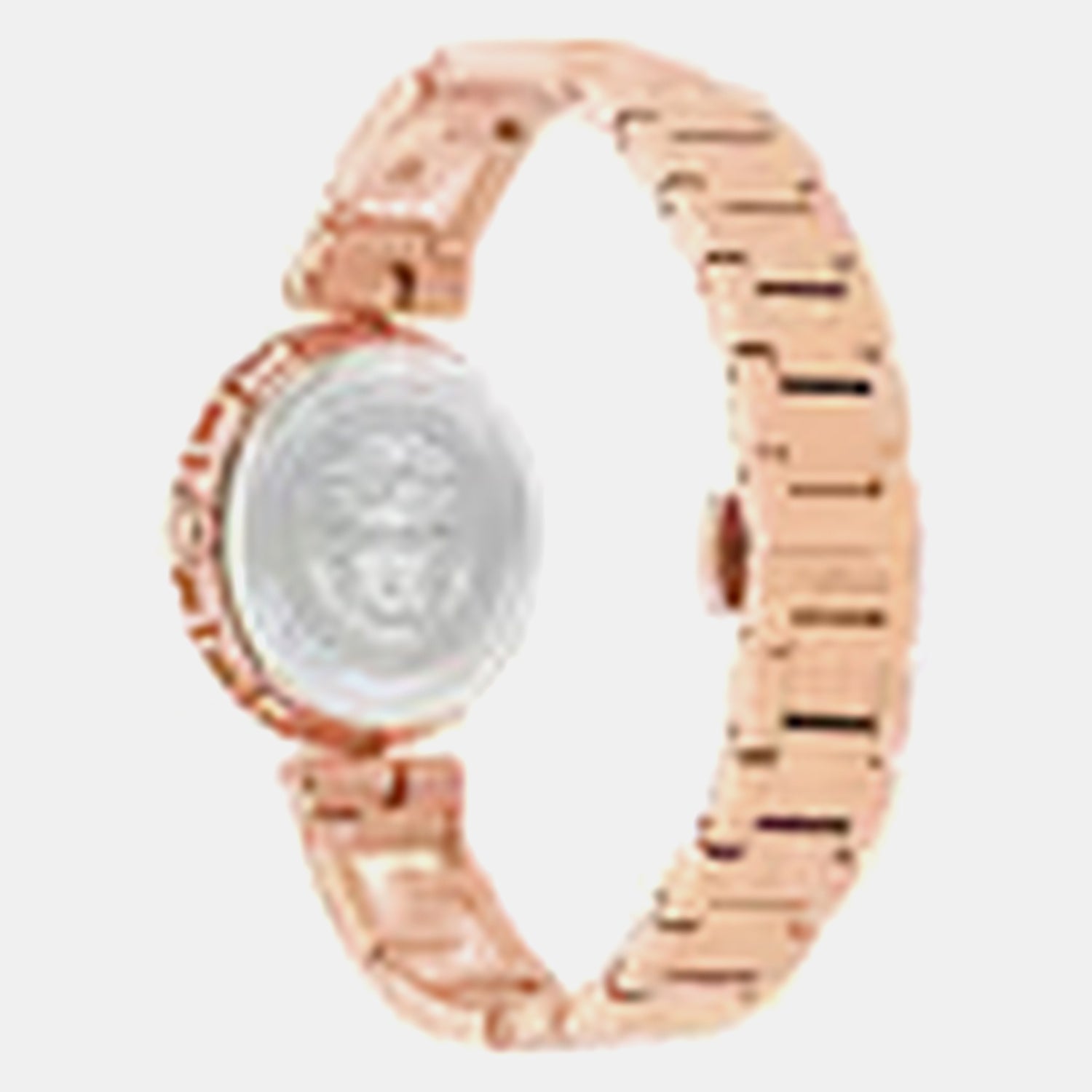 Medusa Jewel Women Quartz White Dial Analog Stainless Steel Watch VE0B00625