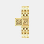 Versace Reveal (Wc-0C) Women Quartz Yellow Dial Analog Stainless Steel Watch VE0C00225