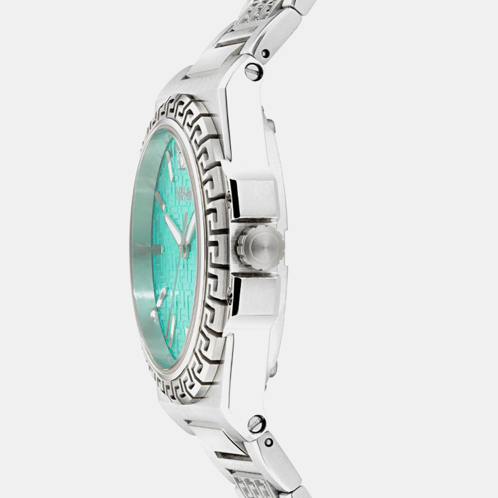 Greca Reaction Women Quartz Blue Dial Analog Stainless Steel Watch VE0D00325