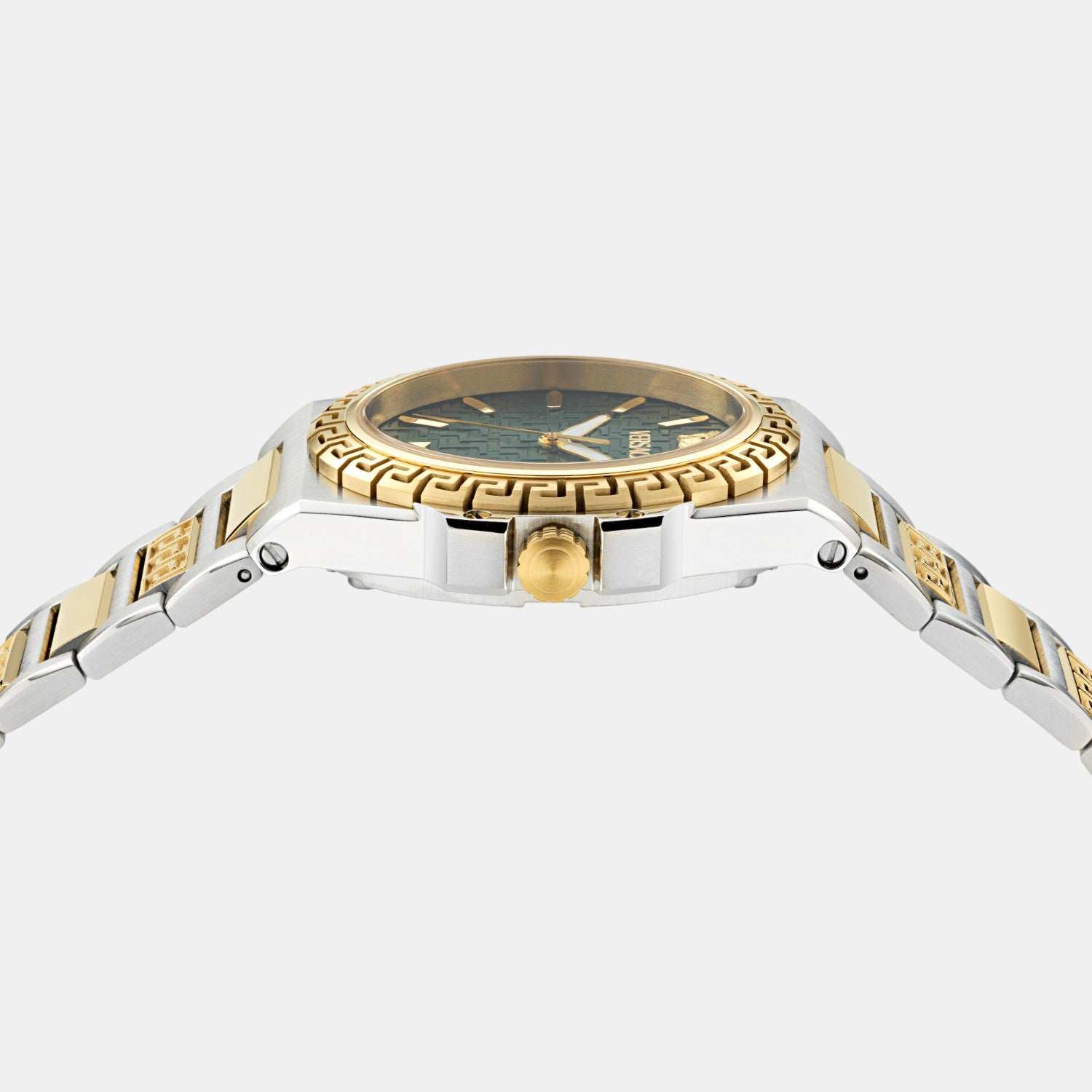 Greca Reaction Women Quartz Green Dial Analog Stainless Steel Watch VE0D00425