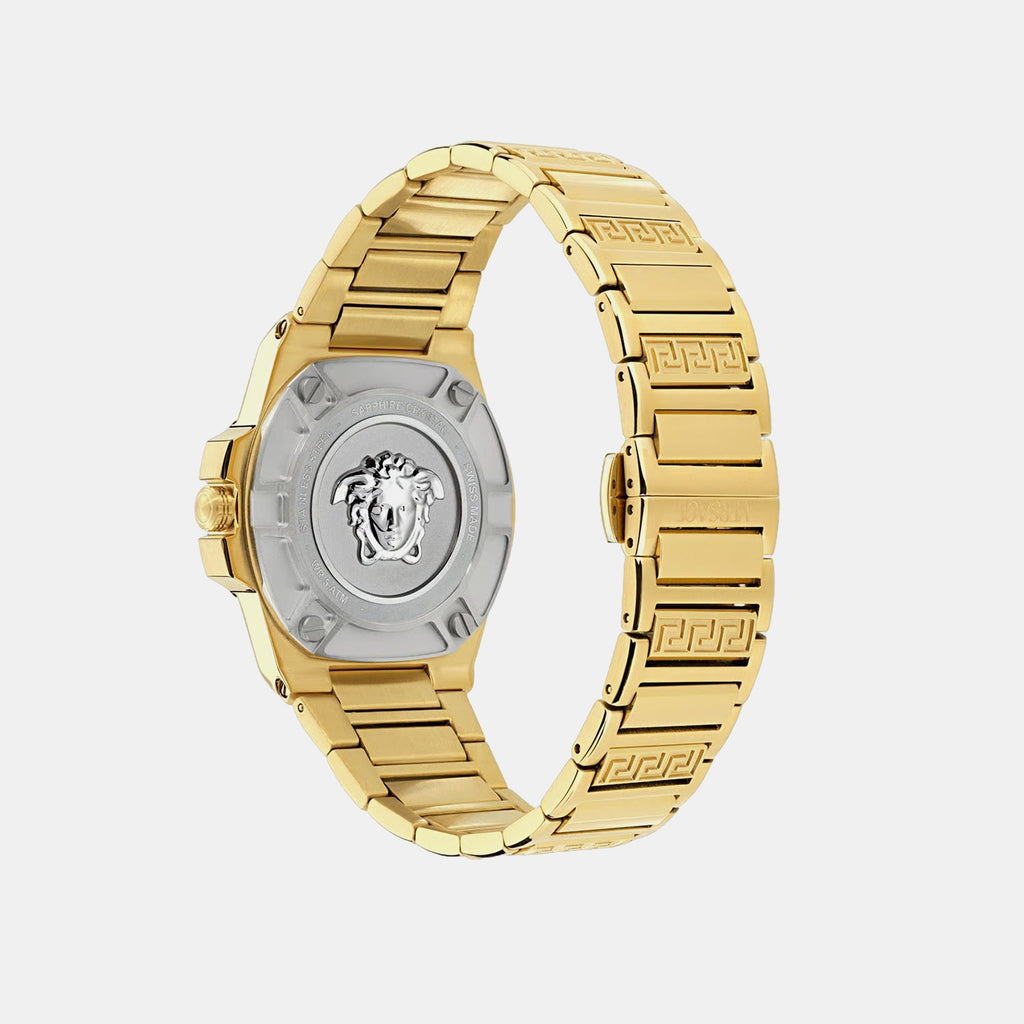 Women Quartz Black Dial Analog Stainless Steel Watch VE0D00525