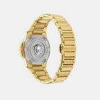 Women Quartz Black Dial Analog Stainless Steel Watch VE0D00525