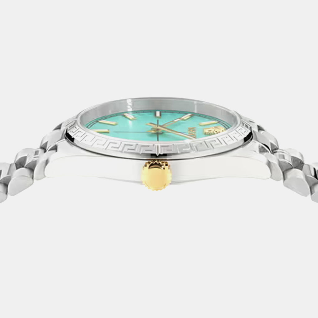 Ver.Millenium L.(Wc-0E) Women Quartz Blue Dial Analog Stainless Steel Watch VE0E00225