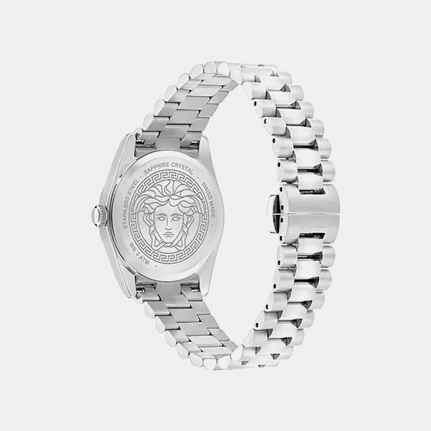 Ver.Millenium L.(Wc-0E) Women Quartz Blue Dial Analog Stainless Steel Watch VE0E00225