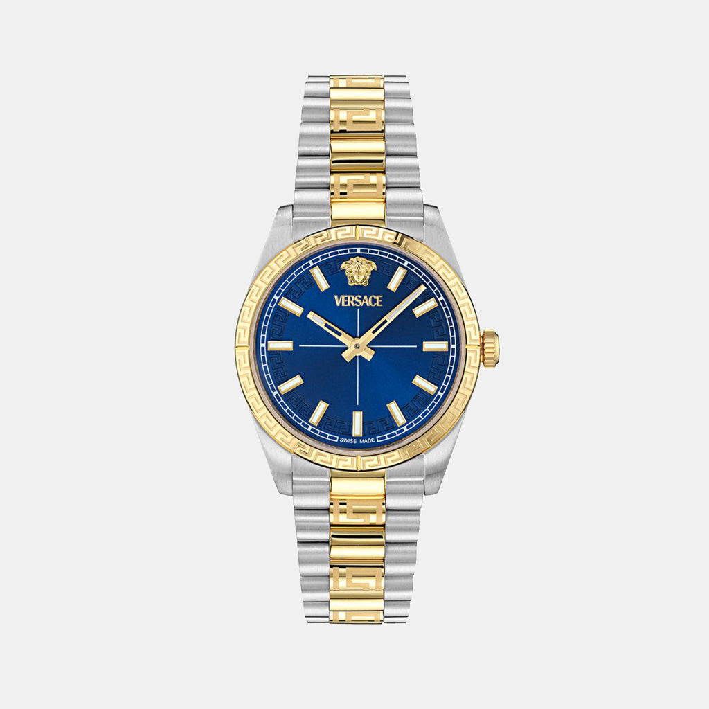 Millenyium Women Quartz Blue Dial Analog Stainless Steel Watch VE0E00325