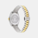 Women Quartz Green Dial Analog Stainless Steel Watch VE0E00425