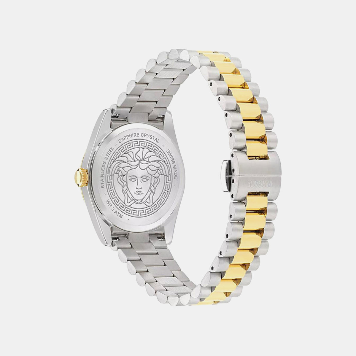Ver.Millenium L.(Wc-0E) Women Quartz Green Dial Analog Stainless Steel Watch VE0E00425