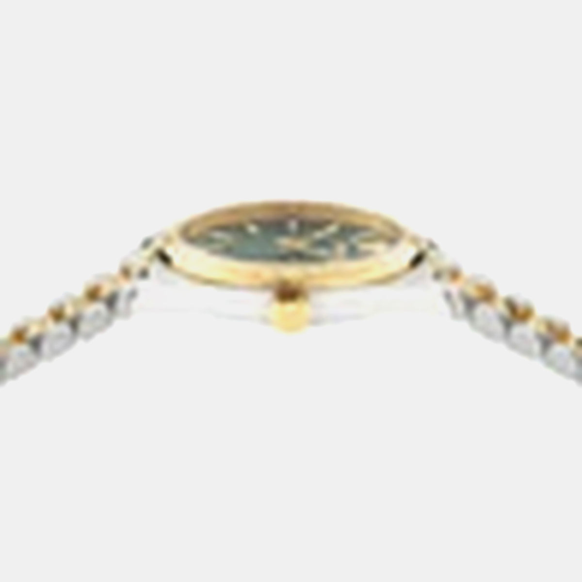 Ver.Millenium L.(Wc-0E) Women Quartz Green Dial Analog Stainless Steel Watch VE0E00425