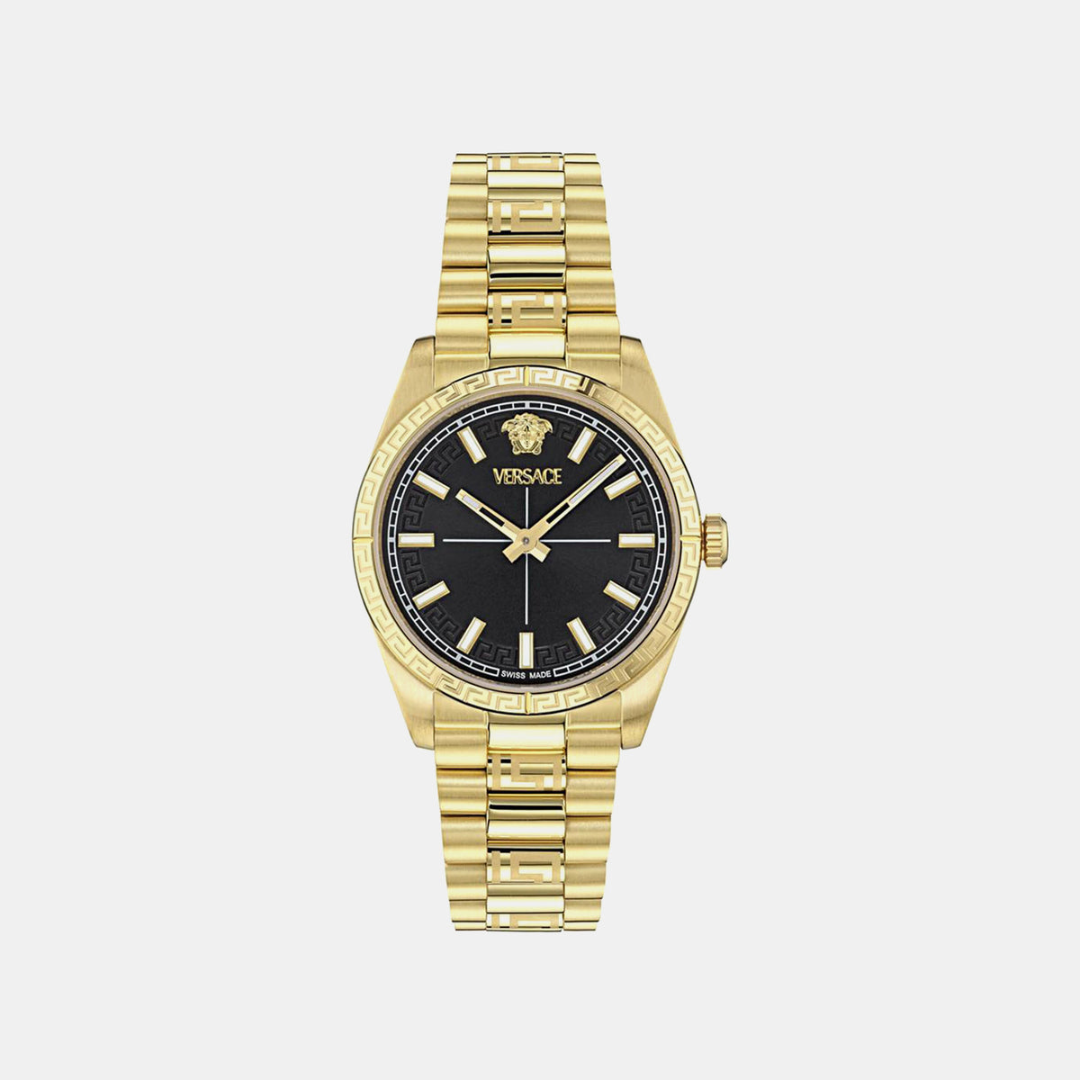 Ver.Millenium L.(Wc-0E) Men Quartz Black Dial Analog Stainless Steel Watch VE0E00625