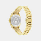 Men Quartz Black Dial Analog Stainless Steel Watch VE0E00625