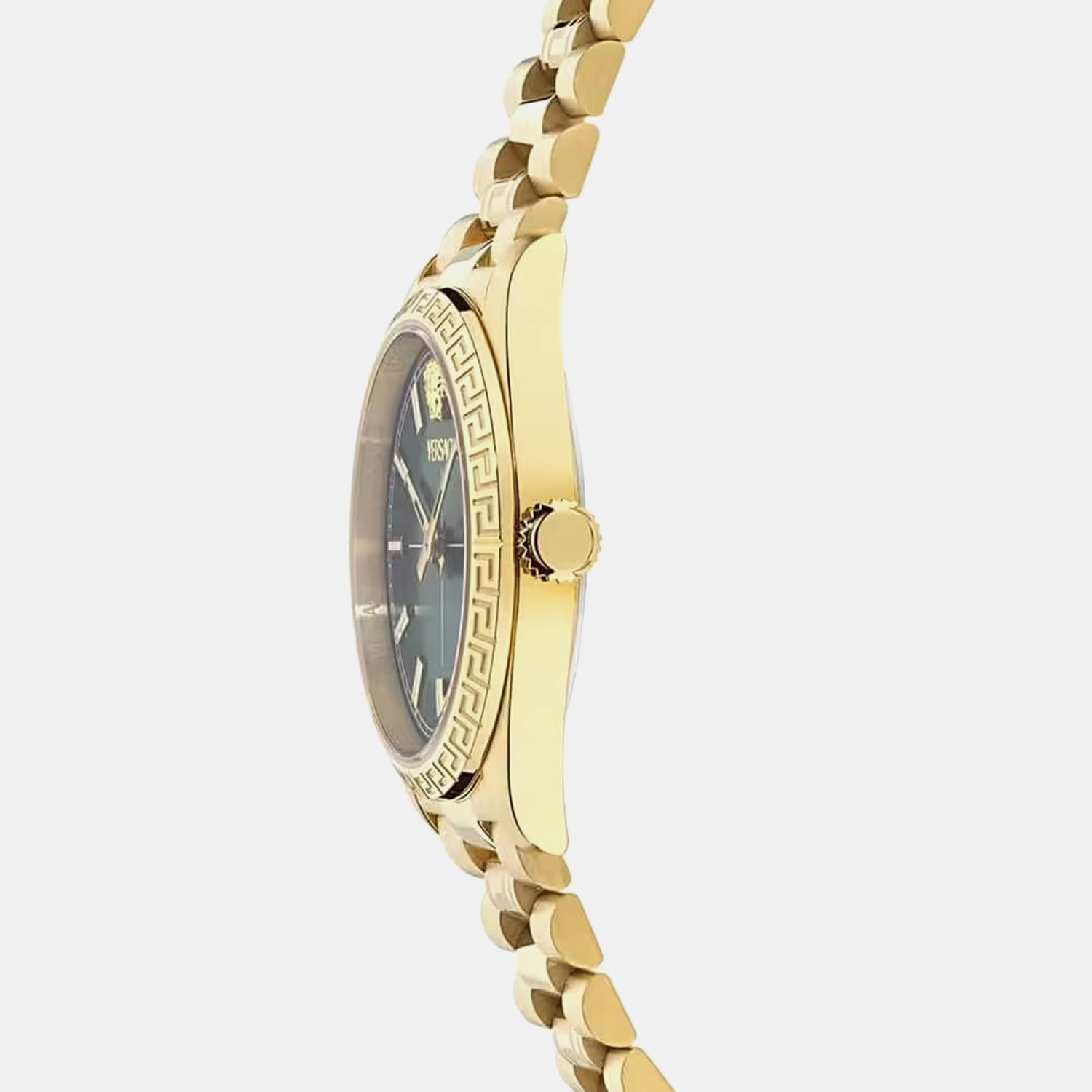 Women Quartz Green Dial Analog Stainless Steel Watch VE0E01025