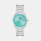 V-Auria Men Quartz Light Blue Dial Analog Stainless Steel Watch VE0F00225