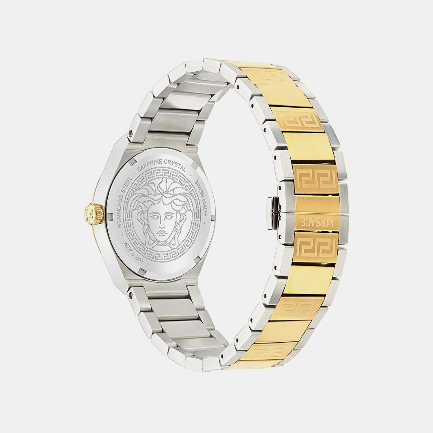 Men Quartz Blue Dial Analog Stainless Steel Watch VE0F00325