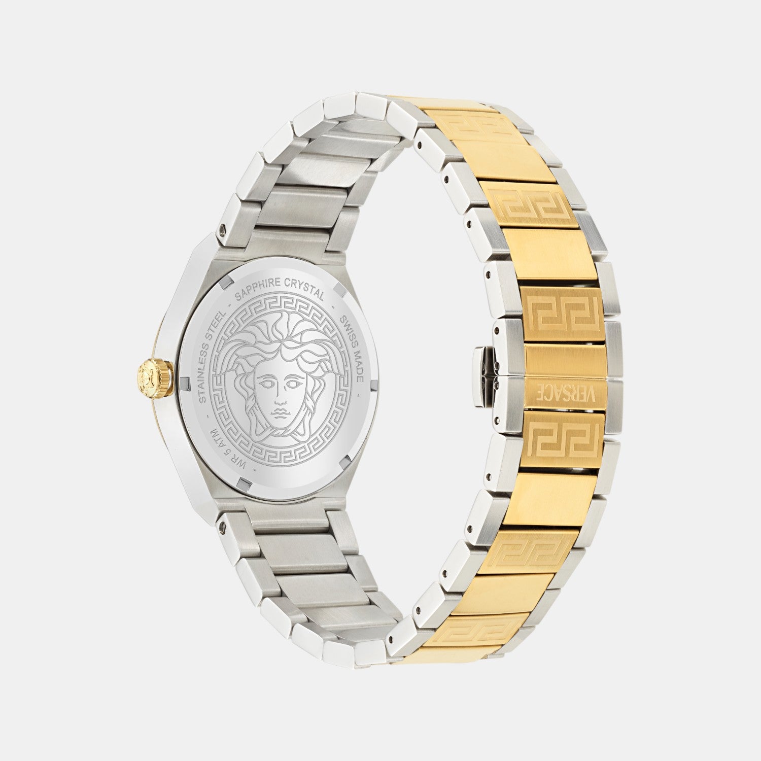 V-Auria Men Quartz Green Dial Analog Stainless Steel Watch VE0F00425