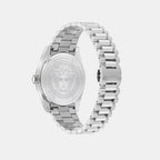 Men Quartz Light Blue Dial Analog Stainless Steel Watch VE0G00225