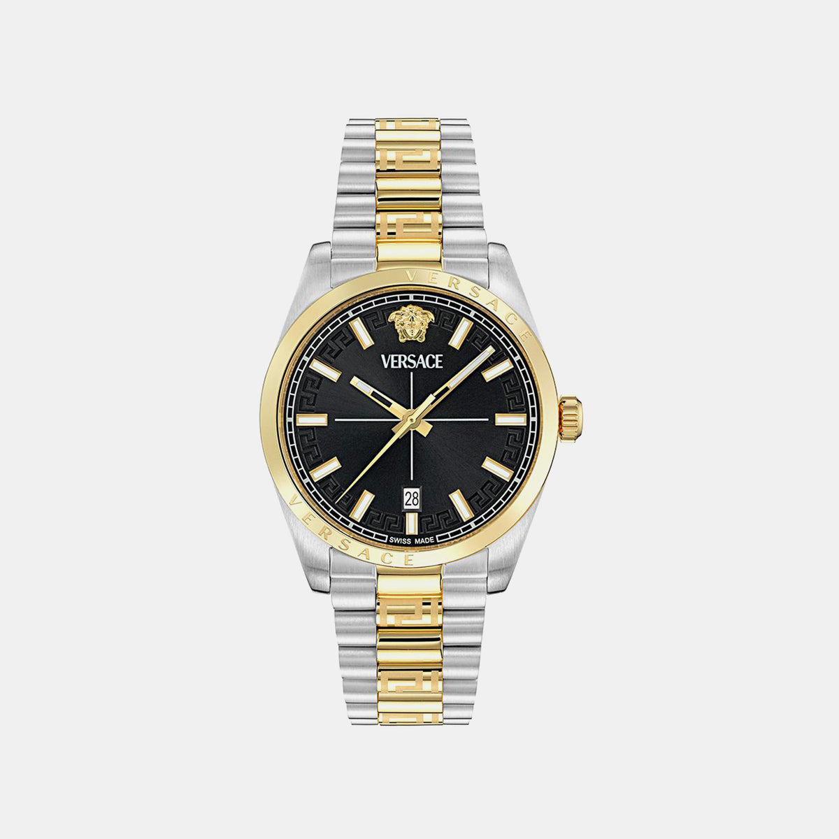Ver.Millenium G.(Wc-0G) Men Quartz Black Dial Analog Stainless Steel Watch VE0G00525