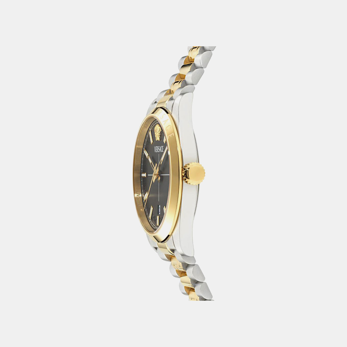 Ver.Millenium G.(Wc-0G) Men Quartz Black Dial Analog Stainless Steel Watch VE0G00525