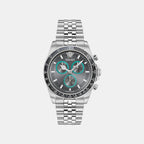 Men Quartz Grey Dial Chronograph Stainless Steel Watch VE0H00325