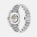 Men V-Contempo GMT Blue Dial Analog Stainless Steel Watch VE0I00225