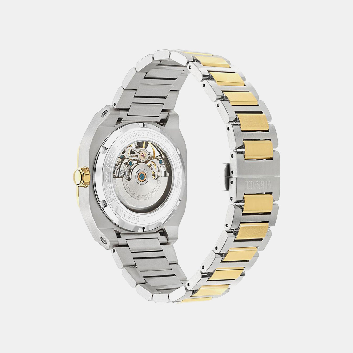 Men V-contempo GMT Green Dial Analog Stainless Steel Watch VE0I00325