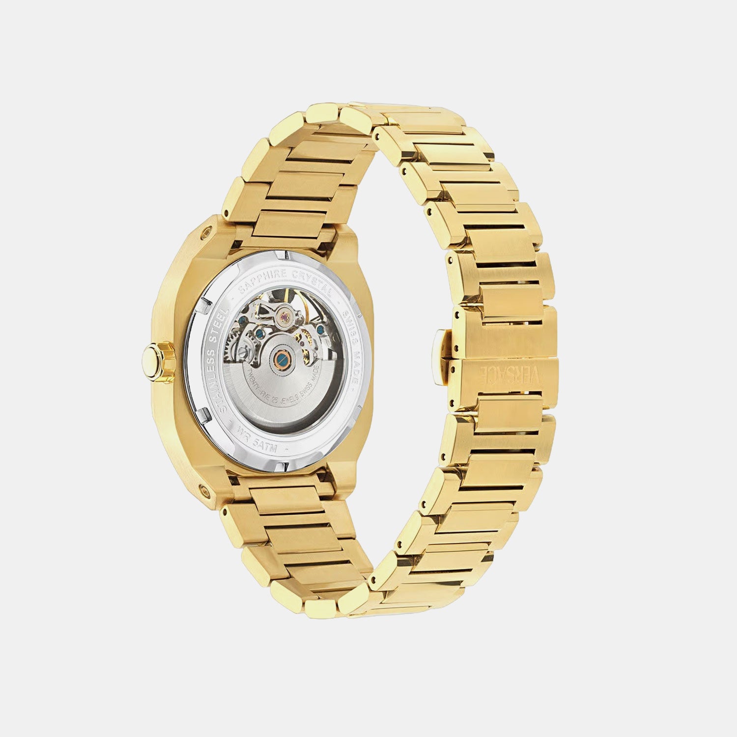 Men GMT Black Dial Analog Stainless Steel Watch VE0I00425