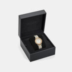 Versace Delphinus (Wc-0O) Women Quartz White Dial Analog Stainless Steel Watch VE0O00325