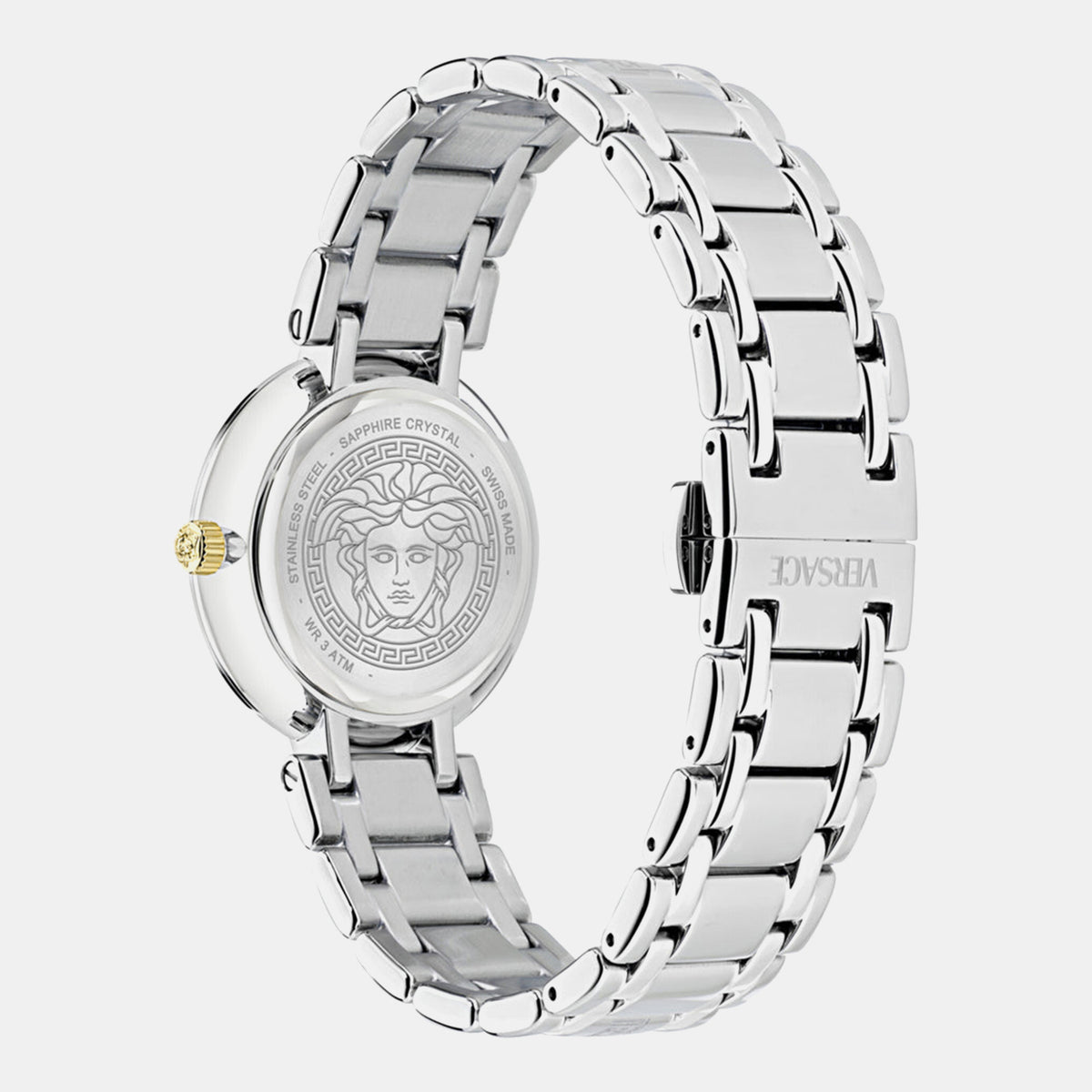 Women Quartz Blue Dial Analog Stainless Steel Watch VE0P00325