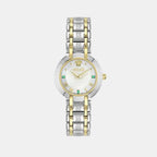 Antlia Women Quartz Silver Dial Analog Stainless Steel Watch VE0P00725