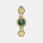 La Greca Stud Icon Women Quartz Green Dial Analog Watch VE0Q00125
