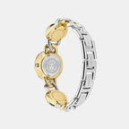 Greca Stud Women Quartz Silver Dial Analog Stainless Steel Watch VE0Q00325