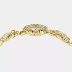Stud Icon Women Quartz Gold Dial Analog Stainless Steel Watch VE0Q00425