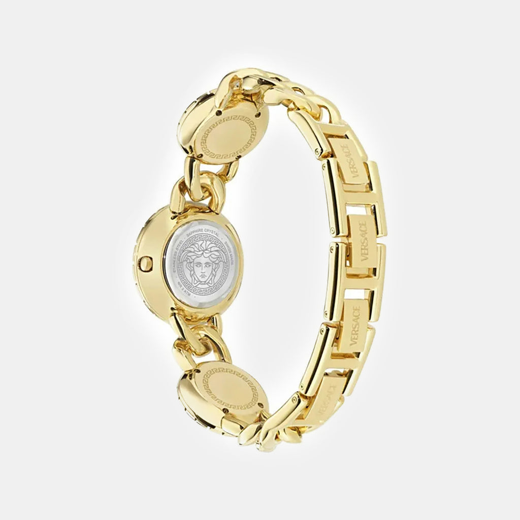 La Greca Stud Icon Women Quartz Black Dial Analog Watch VE0Q00525