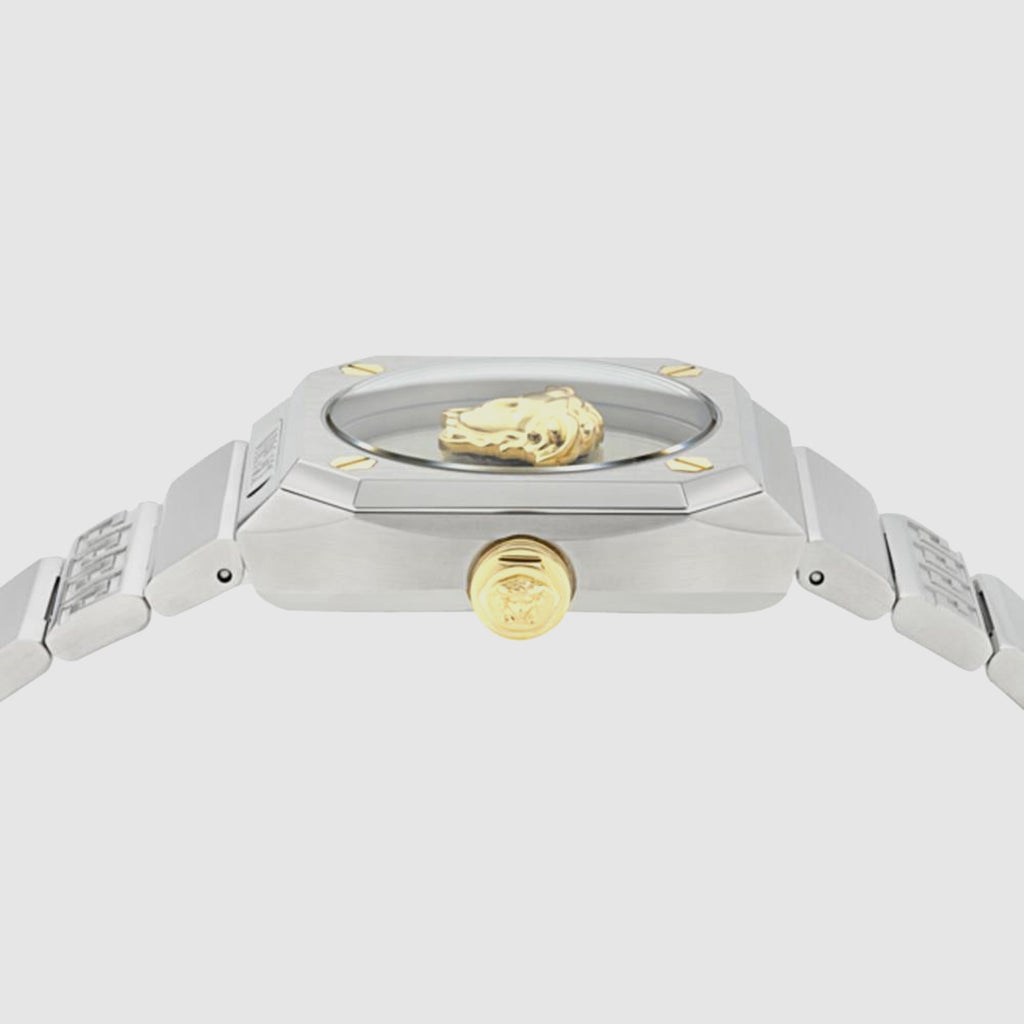 Medusa Antares Women Quartz Beige Dial Analog Stainless Steel Watch VE0R00325