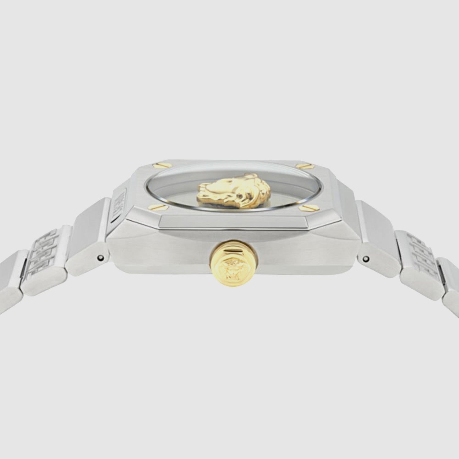 Medusa Antares Women Quartz Beige Dial Analog Stainless Steel Watch VE0R00325