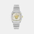 Medusa Antares Women Quartz Beige Dial Analog Stainless Steel Watch VE0R00325