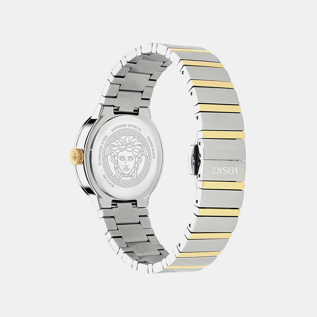 Greca Logo Pearl(Wc-0S) Women Quartz Mother Of Pearl Dial Analog Stainless Steel Watch VE0S00325